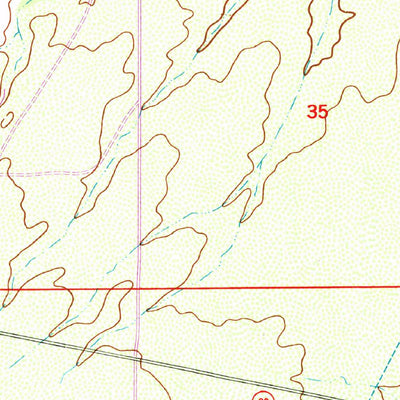 United States Geological Survey Lewis Springs, AZ (1952, 24000-Scale) digital map