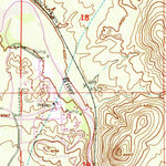 United States Geological Survey Lewis Springs, AZ (1952, 24000-Scale) digital map