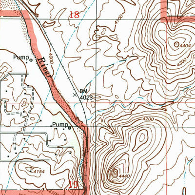 United States Geological Survey Lewis Springs, AZ (1996, 24000-Scale) digital map
