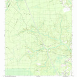 United States Geological Survey Lewis Swamp, NC (1990, 24000-Scale) digital map