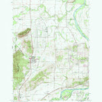 United States Geological Survey Lewisburg, OR (1970, 24000-Scale) digital map