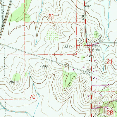United States Geological Survey Lewisburg, OR (1970, 24000-Scale) digital map