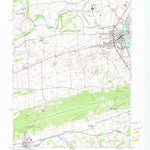 United States Geological Survey Lewisburg, PA (1965, 24000-Scale) digital map