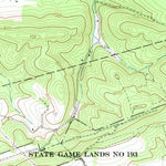 United States Geological Survey Lewisburg, PA (1965, 24000-Scale) digital map