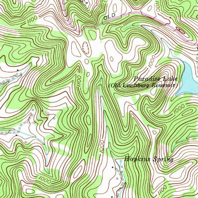 United States Geological Survey Lewisburg, TN (1966, 24000-Scale) digital map