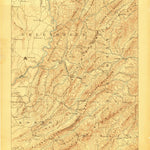 United States Geological Survey Lewisburg, WV-VA (1887, 125000-Scale) digital map