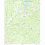 United States Geological Survey Lewiston, CA (1982, 24000-Scale) digital map