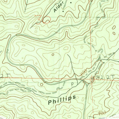 United States Geological Survey Lewiston, CA (1982, 24000-Scale) digital map