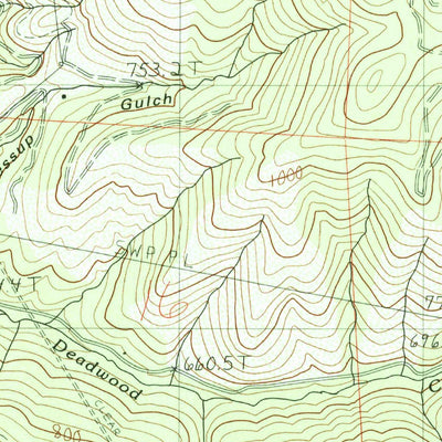 United States Geological Survey Lewiston, CA (1982, 24000-Scale) digital map