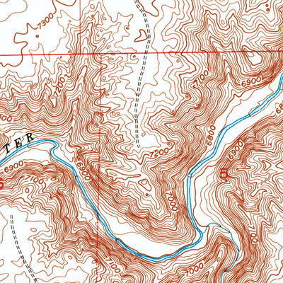 United States Geological Survey Lewiston Lakes, WY (1953, 24000-Scale) digital map