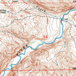 United States Geological Survey Lewiston Lakes, WY (1953, 24000-Scale) digital map