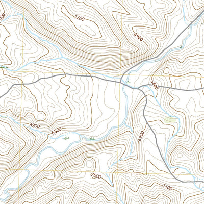 United States Geological Survey Lewiston Lakes, WY (2021, 24000-Scale) digital map