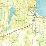 United States Geological Survey Lewiston, ME (1942, 62500-Scale) digital map