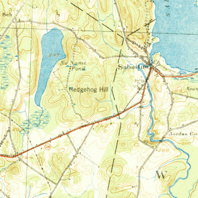 United States Geological Survey Lewiston, ME (1942, 62500-Scale) digital map