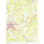 United States Geological Survey Lewiston, ME (1956, 62500-Scale) digital map