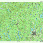 United States Geological Survey Lewiston, ME-NH (1986, 100000-Scale) digital map