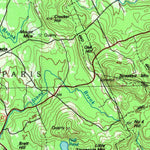 United States Geological Survey Lewiston, ME-NH (1986, 100000-Scale) digital map