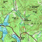 United States Geological Survey Lewiston, ME-NH (1986, 100000-Scale) digital map