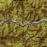 United States Geological Survey Lewiston, ME-NH-VT (1950, 250000-Scale) digital map