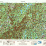 United States Geological Survey Lewiston, ME-NH-VT (1956, 250000-Scale) digital map