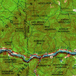 United States Geological Survey Lewiston, ME-NH-VT (1962, 250000-Scale) digital map