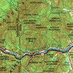 United States Geological Survey Lewiston, ME-NH-VT (1969, 250000-Scale) digital map