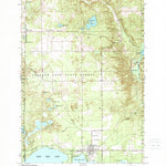 United States Geological Survey Lewiston, MI (1950, 24000-Scale) digital map
