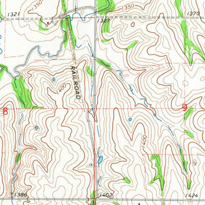 United States Geological Survey Lewiston, NE (1965, 24000-Scale) digital map