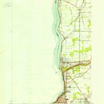 United States Geological Survey Lewiston, NY (1950, 24000-Scale) digital map
