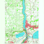 United States Geological Survey Lewiston, NY (1965, 24000-Scale) digital map
