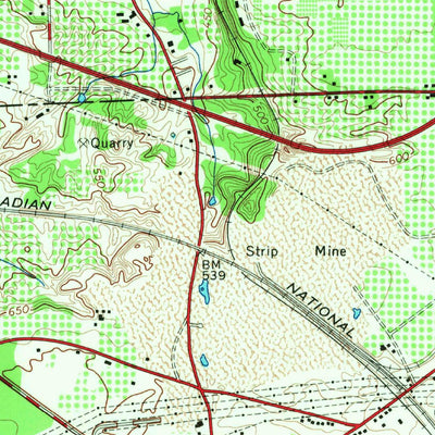 United States Geological Survey Lewiston, NY (1965, 24000-Scale) digital map