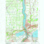 United States Geological Survey Lewiston, NY (1980, 25000-Scale) digital map