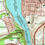 United States Geological Survey Lewiston, NY (1980, 25000-Scale) digital map