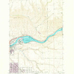 United States Geological Survey Lewiston Orchards North, ID (1958, 24000-Scale) digital map