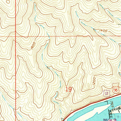 United States Geological Survey Lewiston Orchards North, ID (1958, 24000-Scale) digital map