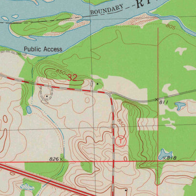 United States Geological Survey Lewiston, WI (1975, 24000-Scale) digital map