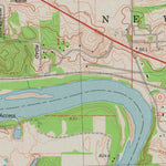 United States Geological Survey Lewiston, WI (1975, 24000-Scale) digital map