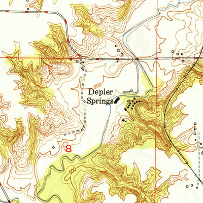 United States Geological Survey Lewistown, IL (1948, 24000-Scale) digital map