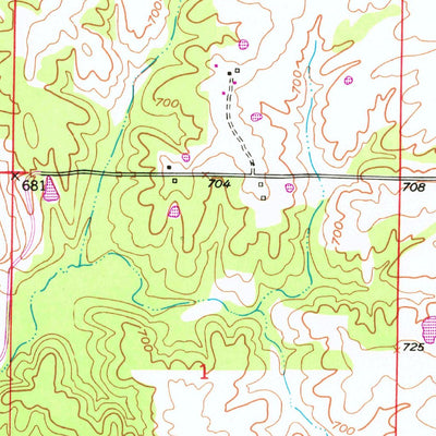 United States Geological Survey Lewistown, MO (1950, 24000-Scale) digital map