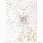 United States Geological Survey Lewistown, MT (1985, 24000-Scale) digital map