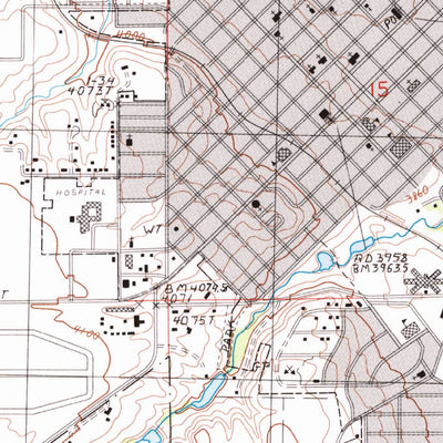 United States Geological Survey Lewistown, MT (1985, 24000-Scale) digital map