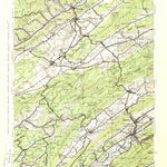 United States Geological Survey Lewistown, PA (1943, 125000-Scale) digital map