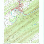 United States Geological Survey Lewistown, PA (1966, 24000-Scale) digital map