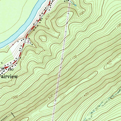 United States Geological Survey Lewistown, PA (1966, 24000-Scale) digital map