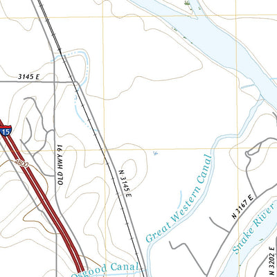 United States Geological Survey Lewisville, ID (2020, 24000-Scale) digital map