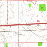 United States Geological Survey Lewisville, IN (1948, 24000-Scale) digital map
