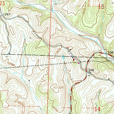 United States Geological Survey Lewisville, OH (1961, 24000-Scale) digital map