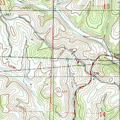 United States Geological Survey Lewisville, OH (1994, 24000-Scale) digital map