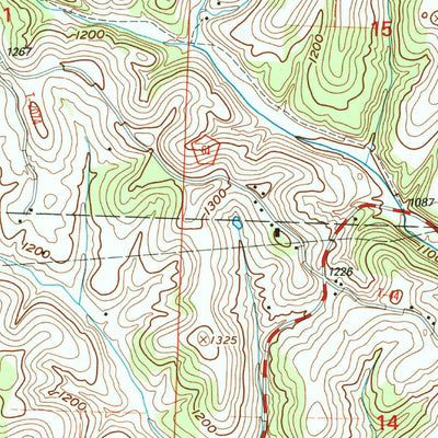 United States Geological Survey Lewisville, OH (2002, 24000-Scale) digital map