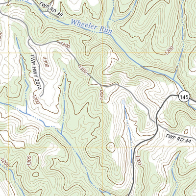United States Geological Survey Lewisville, OH (2023, 24000-Scale) digital map